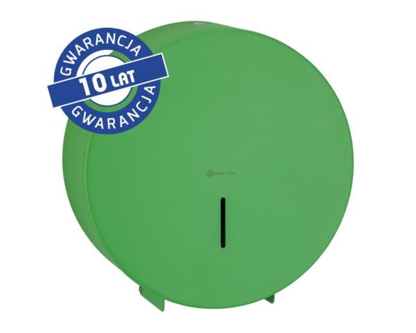 Pojemnik na papier toaletowy MERIDA STELLA GREEN LINE MAXI, średnica papieru do 23 cm, zielony