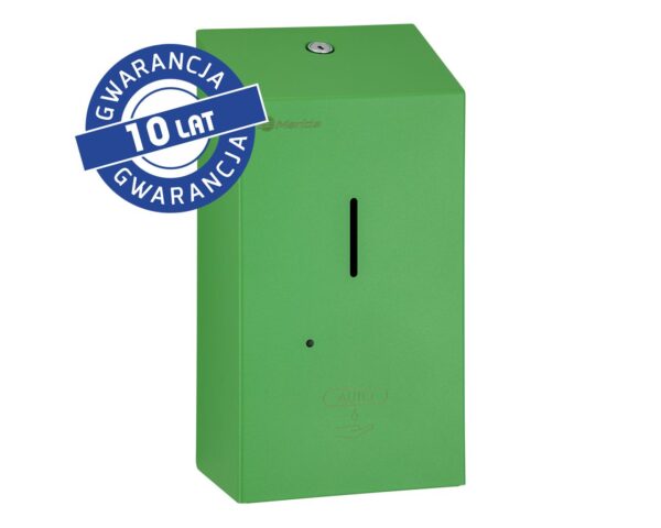 Bezdotykowy automatyczny dozownik mydła w pianie MERIDA STELLA AUTOMATIC GREEN LINE na jednorazowe wkłady 1000 g, zielony