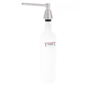 Dozownik mydła w płynie blatowy STOŻEK, pojemność zbiornika 1000 ml, matowy