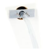 Dozownik mydła w płynie ścienny WALEC, biały