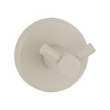 Wieszak podwójny MERIDA STELLA SILK GREY LINE, szary jedwabisty