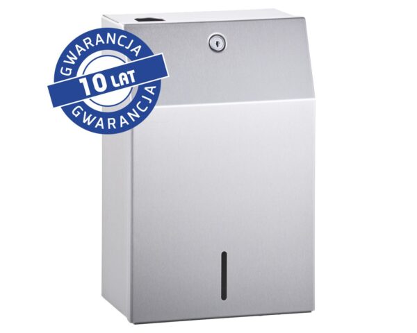 Pojemnik na kanister 5 l MERIDA STELLA, zamykany na kluczyk, stal matowa