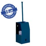 Szczotka do WC z uchwytem, mocowana do ściany MERIDA STELLA BLUE LINE, niebieska