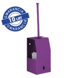Szczotka do WC z uchwytem, mocowana do ściany MERIDA STELLA VIOLET LINE, fioletowa