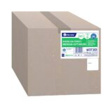 Worki na śmieci MERIDA OPTIMUM, 70 x 110 cm, pojemność 120 l, rolka 50 szt., BEZBARWNE, LDPE