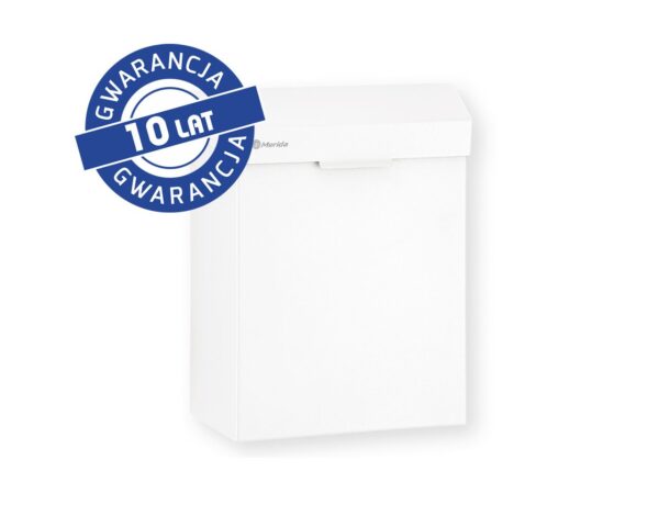 Kosz do damskich toalet MERIDA STELLA WHITE LINE, poj. 4,5 l, biały