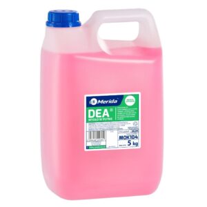 Mydło w płynie MERIDA DEA różowe, kanister 5 kg