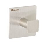 Wieszak pojedynczy KWADRAT matowy, jednopunktowe mocowanie, matowy