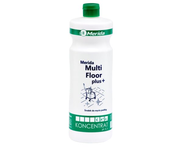 MERIDA MULTI FLOOR PLUS antystatyczny środek do mycia powierzchni wodoodpornych, butelka 1 l