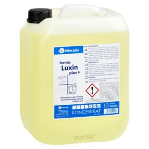 MERIDA LUXIN PLUS uniwersalny środek do mycia powierzchni nabłyszczanych i szkliwionych, kanister 10l