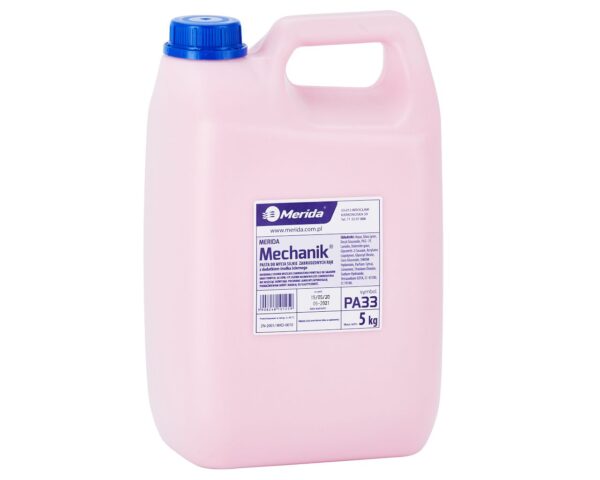 Pasta do mycia silnie zabrudzonych rąk MERIDA MECHANIK, kanister 5 kg