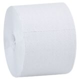 Papier toaletowy bez gilzy MERIDA OPTIMUM, biały, średnica 12 cm, długość 85 m, dwuwarstwowy, karton 18 szt., ECOLABEL