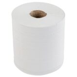 Ręczniki papierowe w roli MERIDA OPTIMUM MAXI, białe, średnica 19,5 cm, długość 150 m, dwuwarstwowe, zgrzewka 6 rolek, ECOLABEL