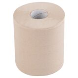 Ręczniki papierowe w roli MERIDA ECONOMY MAXI, szare, jednowarstwowe, długość 135 m, opakowanie 6 rolek