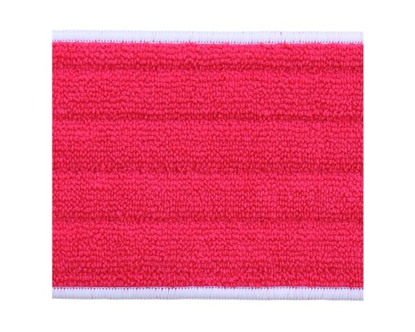 Mop z rzepem ECONOMY, mikrowłókno, 45/40 X 13 cm, czerwony Mop z rzepem ECONOMY, mikrowłókno, 45/40 X 13 cm, czerwony